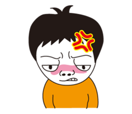 Love2 couple Hanako and Tarou. No.1 sticker #5350215