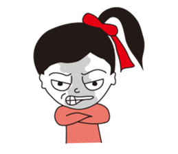 Love2 couple Hanako and Tarou. No.1 sticker #5350218