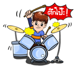 khunkhim & Classic Car sticker #5350828