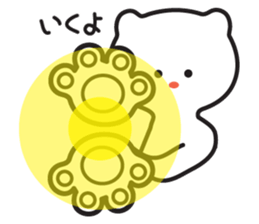 Bear too much "care" sticker #5350964