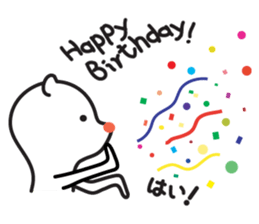 Bear too much "care" sticker #5350966