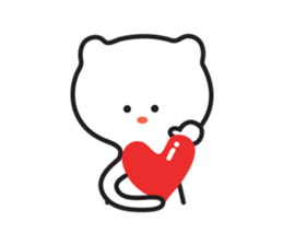 Bear too much "care" sticker #5350995