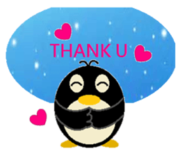 Penguin Ah Fu sticker #5352078