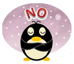 Penguin Ah Fu sticker #5352080