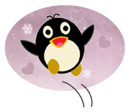 Penguin Ah Fu sticker #5352090