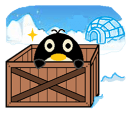Penguin Ah Fu sticker #5352091