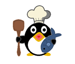 Penguin Ah Fu sticker #5352093