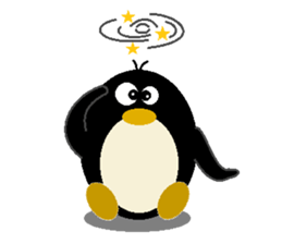 Penguin Ah Fu sticker #5352104