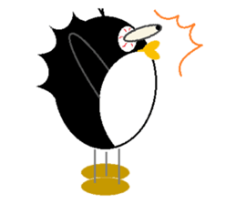 Penguin Ah Fu sticker #5352106