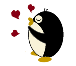 Penguin Ah Fu sticker #5352115