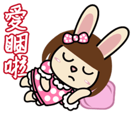 Sisters Piga Pig and Ruby Rabbit sticker #5352337