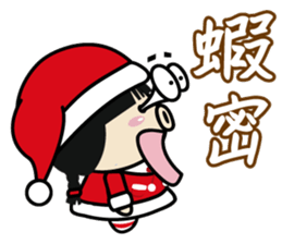 Sisters Piga Pig and Ruby Rabbit sticker #5352348