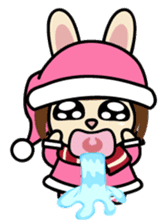 Sisters Piga Pig and Ruby Rabbit sticker #5352354