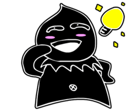 Mr. Black sticker #5352597