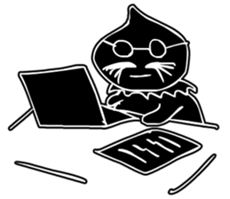 Mr. Black sticker #5352599