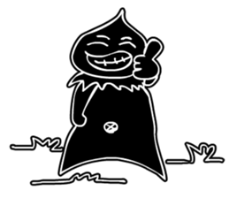 Mr. Black sticker #5352604