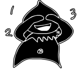 Mr. Black sticker #5352606