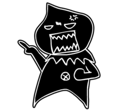 Mr. Black sticker #5352626