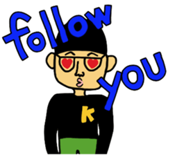 Kazuo likes teen idol sticker #5352763