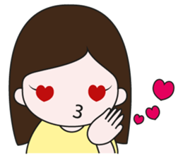 Mogoon and Moyang in love sticker #5352845