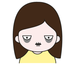 Mogoon and Moyang in love sticker #5352848