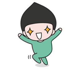 Mogoon and Moyang in love sticker #5352860