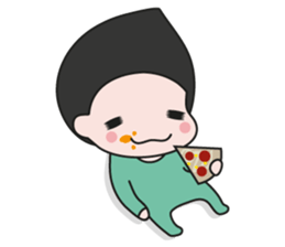 Mogoon and Moyang in love sticker #5352861