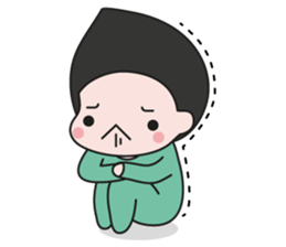 Mogoon and Moyang in love sticker #5352870