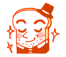 Mr. Toast sticker #5353597