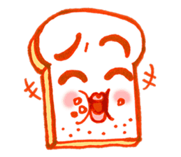 Mr. Toast sticker #5353598