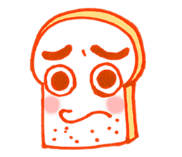Mr. Toast sticker #5353609