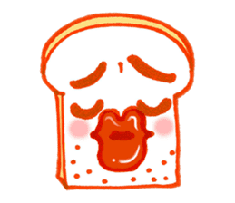 Mr. Toast sticker #5353614
