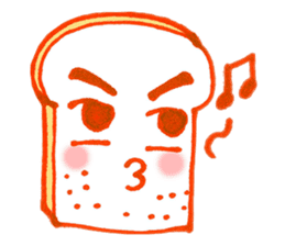 Mr. Toast sticker #5353615