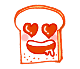 Mr. Toast sticker #5353617
