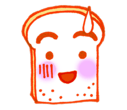 Mr. Toast sticker #5353621