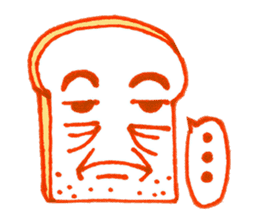 Mr. Toast sticker #5353625