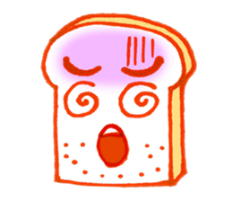 Mr. Toast sticker #5353626