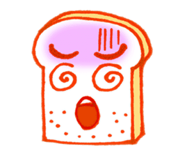 Mr. Toast sticker #5353626