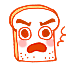 Mr. Toast sticker #5353627