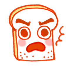 Mr. Toast sticker #5353627