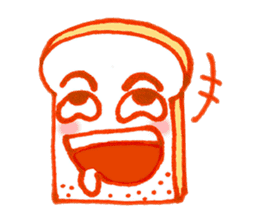 Mr. Toast sticker #5353631