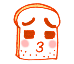 Mr. Toast sticker #5353632