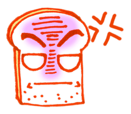 Mr. Toast sticker #5353634