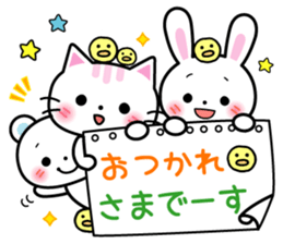 Daily life of palette bear 2 sticker #5353768