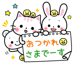 Daily life of palette bear 2 sticker #5353768