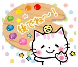 Daily life of palette bear 2 sticker #5353775