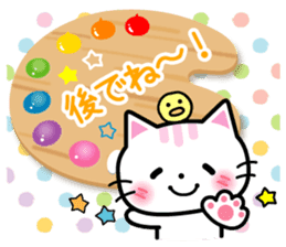 Daily life of palette bear 2 sticker #5353775