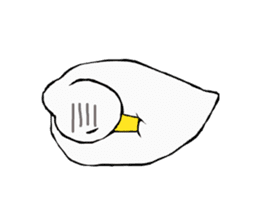 Free white bird sticker #5353861