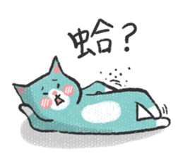 Buruko cat & Ponka rabbit sticker #5354161