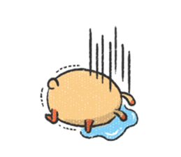 Buruko cat & Ponka rabbit sticker #5354162